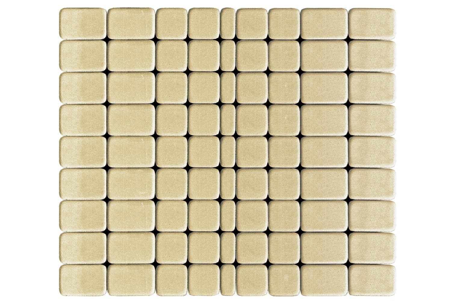 Тротуарная плитка BRAER II «Классико» ПЕСОЧНЫЙ